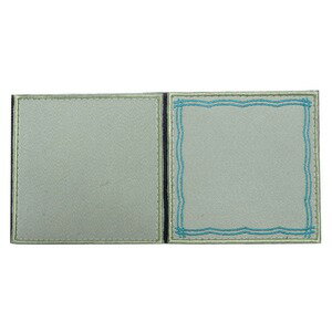 IXA EMB ミリタリーパッチ 色紙 セージグリーン無地&シンプル枠付き ベルクロ 2枚入り IE-CCC50 イグザ..