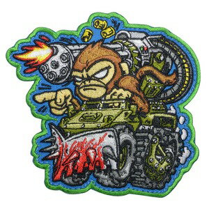 MIL-SPEC MONKEY 士気パッチ War Machine Monkey1 ベルクロ付き ミリタリーワッペン ミリタリーパッチ ..