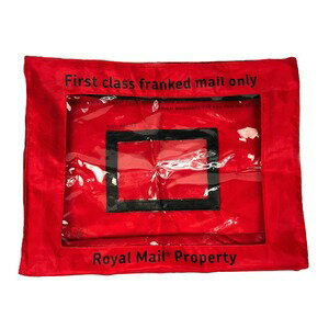 【中古】 レターバッグ 郵便袋 ロイヤルメール社払下げ品 First Class レッド [ 難あり ] 英国 RoyalMa..