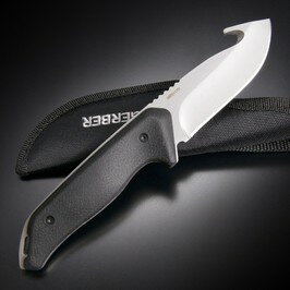 GERBER スキナーナイフ Moment ガットフック付 ガーバー モーメント GUT HOOK 皮剥ぎナイフ ハンティングナイフ ハンターナイフ 狩猟 サバイバルナイフ シースナイフ ドロップポイント フルタング 5Cr15MoV ラバー ナイロンシース 通販 販売通販格安セール情報 楽天 通販