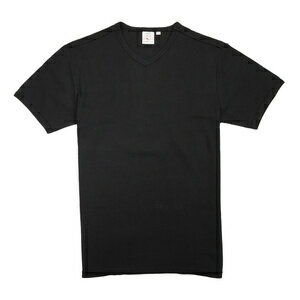 AVIREX Tシャツ 半袖 Vネック ワッフル無地 デイリー [ ブラック / Lサイズ ] アヴィレックス アビレックス 6143149 メンズTシャツ 半そで デザイン スポーツ ミリタリーTシャツ ミリタリーシャツ 半袖Tシャツ 軍服 戦闘服 BDU