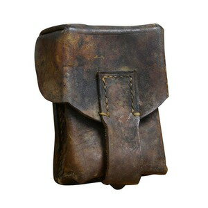 セルビア軍放出品 ツァスタバ M48用 シングル 弾薬ポーチ レザー製 [ 難あり ] 軍払下げ品 軍払い下げ品 ベルトポーチ ユーティリティーポーチ ミリタリーポーチ ユーティリティ・ポーチ アモポーチ ユーティリティポーチ 軍用ポーチ サバゲーポーチ マガジンポーチ 革製