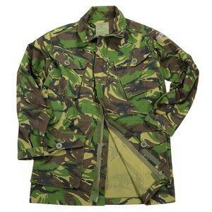 イギリス軍放出品 フィールドジャケット DPM迷彩 前6ポケット仕様 [ 180/104 / 破損あり ] British Army Jacket Field 払い下げ品 BDUジャケット 戦闘用ジャケット 戦闘服 軍服 コンバットユニフォーム バトルジャケット バトルユニフォーム コンバットジャケット 迷彩服
