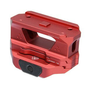 STRIKE INDUSTRIES ドットサイトマウント T1 ライザーマウント 20mmレール対応 [ レッド ] ストライクインダストリーズ Riser Mount ハイマウントベース T1サイト aimpoint エイムポイント T2 チューブサイト スコープマウントベース ガンパーツ カスタムパーツ