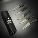 Frost Cutlery ハンティングナイフセット 3Cr13ステンレス鋼 FOC01BPW フロスト・カトラリー ハンターナイフ ハンティング用ナイフ 狩猟...