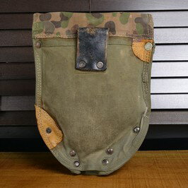 オーストリア軍放出品 スコップカバー 折りたたみスコップ用 迷彩 military シャベル アウトドア ミリタリー 軍物 軍払い下げ品 ミリタリーサープラス ミリタリーグッズ ショベル イントレンチツール Eツール 円匙 エンピ