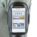 スマホホルダー iPhone5/SE用 アームバンド [ ブ...