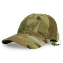 ミルスペックモンキー CG-HAT メッシュキャップ DLUX 耳栓付 [ マルチカム / S/Mサイズ ] MIL-SPEC MONKEY イヤープラグ デラックス ベースボールキャップ 野球帽 メンズ ワークキャップ ハッ…