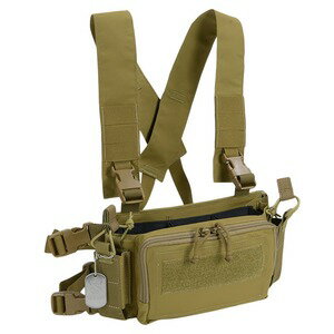 レプズギア Chest Rig ハーレイタイプコンパクトながらも拡張性と収納性に秀でたチェストリグ高品質で手頃な価格のプロダクトを展開するミリタリーメーカー「レプズギア」の「HALEY STRATEGIC - D3CRM MICRO」をモデ...