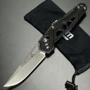 SRM Knives 折りたたみナイフ Mecha 9225-KB サンレンム カーボン メカ フォールディングナイフ 折り畳みナイフ 折り畳み式ナイフ 折りたたみ式ナイフ フォルダー(4)