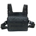 タクティカルチェストバッグ HGUL+BAG FILWHITE 前面ウェビング付き  チェストリグ Chest Rig チェスト リグ ポーチ アウトドア スポーツ サバイバル サバゲー ショルダーバッグ ショルダーバック 肩掛けかばん 肩掛けカバン