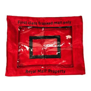 【中古】 レターバッグ 郵便袋 ロイヤルメール社払下げ品 First Class レッド [ 破損あり ] 英国 Royal..