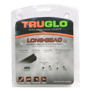 トルグロ 集光サイト TG947UG銃のデザインを崩さないコンパクトな集光サイトアメリカのガンパーツブランド「TRUGLO（トルグロ）」のファイバーオプティックサイト「LONG BEAD ユニバーサルモデル」です。従来のロングビードに交換用...