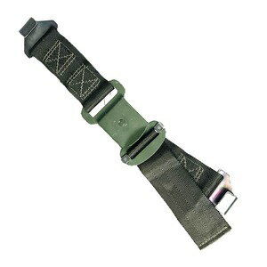 イギリス軍放出品 固定ベルト 担架用 差し込み式バックル オリーブグリーン [ 可 ] ミリタリーサープラ..