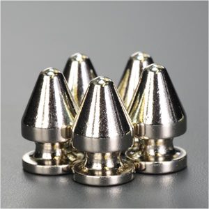 スタッズ ツリースパイク 13.5mm ニッケルメッキ | ベルト 革細工 レザークラフト材料 メンズベルト自作 ハンドメイド リベット スネールヘッド 金属鋲...