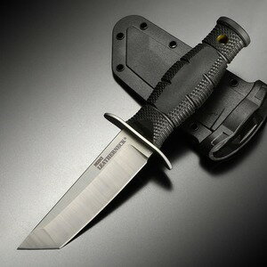 Cold Steel アウトドアナイフ Mini Leatherneck タントー 39LSAA コールドスチール 刃物 キャンプナイフ 渓流ナイフ ブレード シース付き