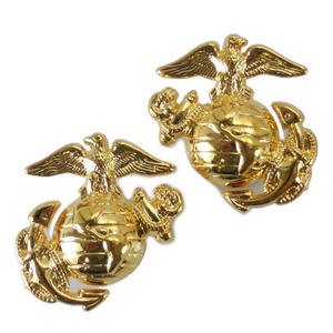 Rothco ミリタリーバッジ 海兵隊紋章 2個 1548 ネジ式 2個セット マリーン | ピンズ ミリタリーバッチ 記章 徽章 襟章 肩章 胸章 袖章 臂章...