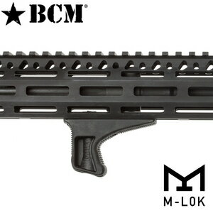 BCM フォアグリップ KAG キネスティック アングルドグリップ M-LOK用  米国製 Bravo Company Manufacturing ブラボーカンパニーMFG アメリカ製 Made in USA アングルフォアグリップ ハンドストップ ラバーグリップ ハンドガン カスタムパーツ カスタムグリップ