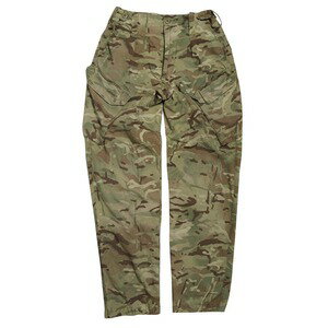 イギリス軍放出品 コンバットパンツ MTP迷彩 ウエスト調整用アジャスター搭載  British Combat Trousers with Adjustment BDUパンツ 戦闘用パンツ 軍服 バトルユニフォーム ミリタリーパンツ 軍パン 迷彩服 迷彩パンツ ミリタリーサープラス