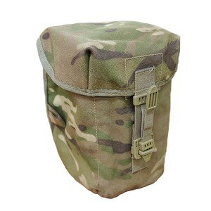 イギリス軍放出品 ボトルポーチ PLCE装備 MTP迷彩 [ 難あり ] 英軍 水筒ポーチ キャンティーンポーチ ..