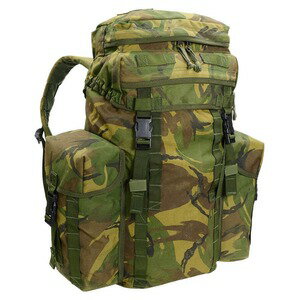 イギリス軍 field packフィールドパック 迷彩 美品 特殊な機能あり!【イギリス軍装備品】陸軍迷彩バックパック