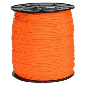 ATWOOD ROPE 550パラコード タイプ3 ネオンオレンジ [ 305m ] アトウッドロープ ARM Neon Orange 蛍光 橙色 ナイロン製 ロープ パラシュートコード 綱 靴紐 靴ひも シューレース 防災 550コード ナイロンコード 紐 ひも