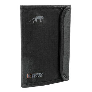 Tasmanian Tiger パスポートホルダー RFIDブロック機能 スキミング防止 リップストップ [ ブラック ] ..