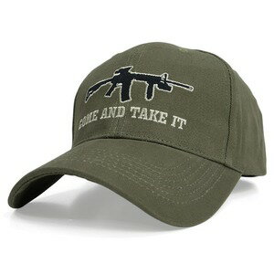 ROTHCO ミリタリーキャップ 帽子 COME AND TAKE IT オリーブドラブ 9809 ロスコ タクティカルキャップ ヘッドウェア 野球帽 ベースボ...