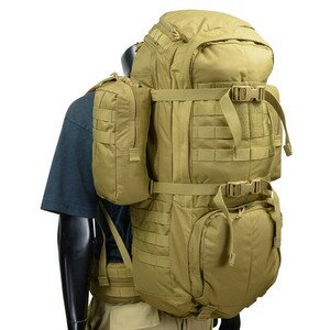 楽天アウトドア＆輸入雑貨 レプマート5.11 Tactical バックパック RUSH100 ラッシュ 容量60L [ カンガルー / L/XLサイズ ] 5.11タクティカル ファイブイレブン 大型バックパック ソロキャン アウトドアレジャー リュックサック デイパック ザック ナップサック デイバッグ 背嚢 かばん カバン 容量60L以下