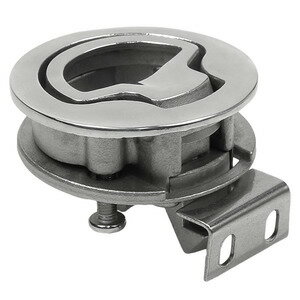 ハッチ金具 ラッチロック 鏡面仕上げ ステンレス製 キャンピングカー用品 DIY 自作 車中泊 モー ...