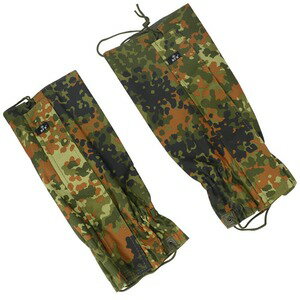 ドイツ軍放出品 ゲイター フレクター迷彩 ドイツ連邦軍 ゲートル レギンス 脚絆 [ デッドストック ]