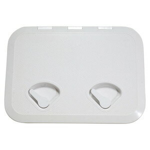 デッキハッチ 点検口 ABS樹脂 ダブルハンドル 船舶 RV/キャンピングカー用 32×44cm キャンピングカー用..