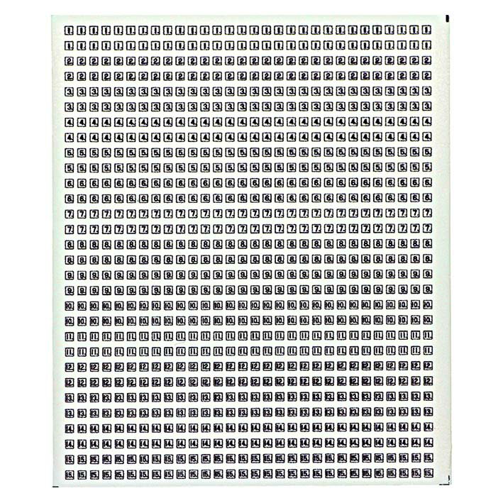 レボリューションファクトリー 4105 号車札 シール1