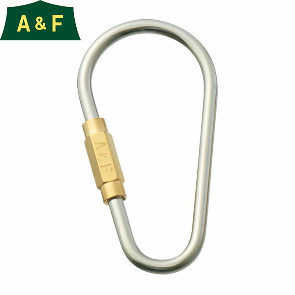 Rakuten - A&F キーホルダー ナス型リング ステンレス スモール 同色2組セット エイアンドエフ AF00800010015003
