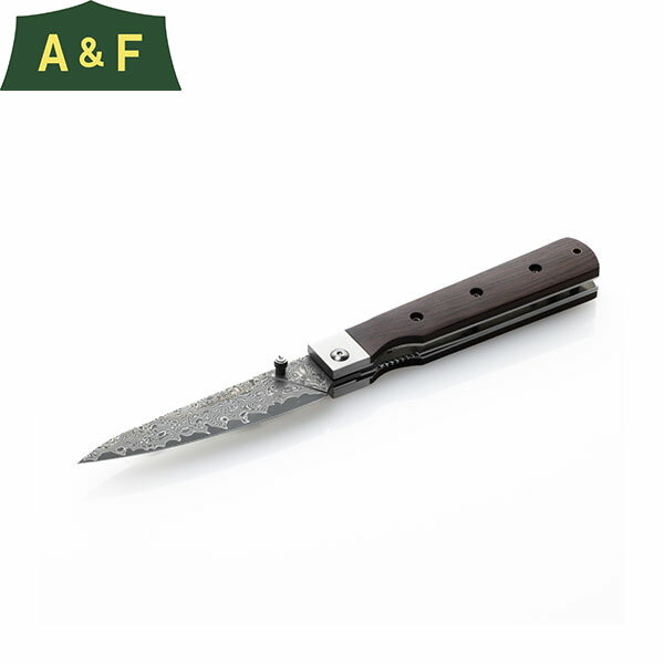 樂天商城 - A&F 折りたたみ包丁 A&Fバーベキューシェフ70層ダマスカスペティー エイアンドエフ AF89002008000000
