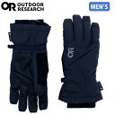 アウトドアリサーチ OUTDOOR RESEARCH メンズ 手袋 グローブ ゴアテックス Msレボリューションアンダーカフグローブ ブラック 防水透湿 防寒 ...