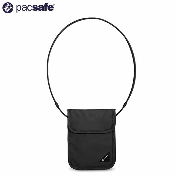 パックセーフ PacSafe 収納ケース ポーチ カバーセーフX75 ブラック RFID 盗難防止 旅行 トラベル 防犯 PAC12970177100000