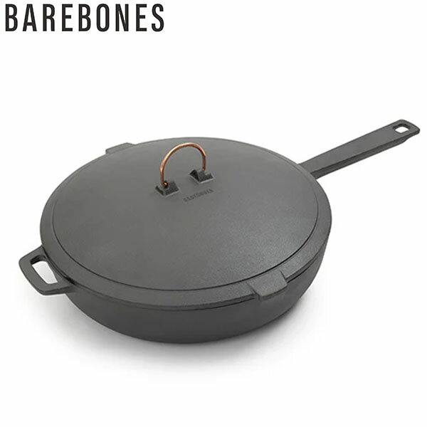 ベアボーンズ BAREBONES 調理器具 CKW-1105 エナメルライン キャストアイアン スキレット 12インチ 鋳鉄BBL20235535010012