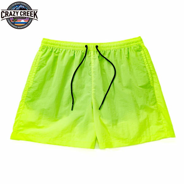 Rakuten - クレイジークリーク CRAZY CREEK ハーフパンツ メンズ レディース 水陸両用 クレイジーメッシュショーツ ネオンイエロー プール ビーチ 海 CRC12594042006