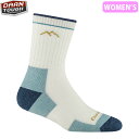 ダーンタフ DarnTough 靴下 レディース Ws ハイカー マイクロクルー ミッドウェイト クッション ホワイト 1903-white DAR194419...