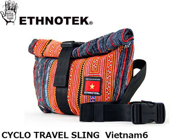 送料無料 エスノテック ETHNOTEK ショルダーバッグ ボディバッグ Cyclo Travel Sling Vietnam6 シクロトラベルスリング ベトナム6 ワンショルダー カバン 鞄 ETH19730023009000