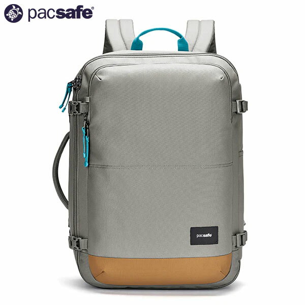 パックセーフ PacSafe リュック GO C.Oバックパック 34L ストーン RFIDセーフ スキミング防止 盗難防止 旅行 トラベル 出張 PAC12970361146000