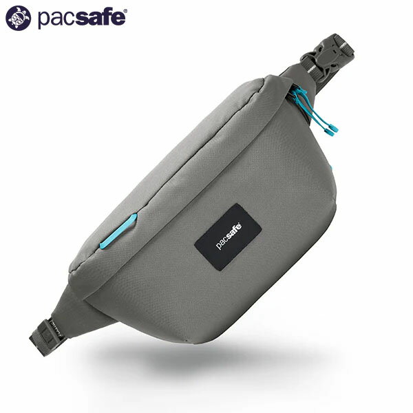 パックセーフ PacSafe ボディバッグ ななめ掛け GO スリングパック ストーン RFIDセーフ スキミング防止 盗難防止 旅行 トラベル PAC12970365146000
