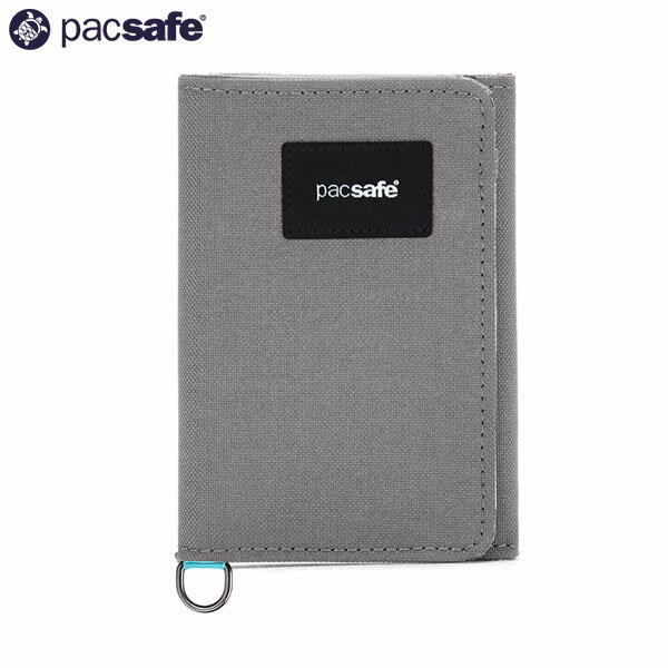 パックセーフ PacSafe 財布 三つ折り RFID トライフォールドウォレット ストーン RFIDセーフ スキミング防止 盗難防止 旅行 トラベル PAC12970381146000