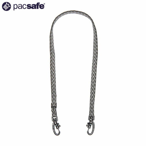 パックセーフ PacSafe ストラップ カットレジスタントランヤード グレー 盗難防止 旅行 トラベル PAC12970391103000