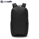 パックセーフ PacSafe リュック V24 バックパック ジェットブラック 黒 RFIDセーフ スキミング防止 盗難防止 旅行 トラベル 出張 PAC12970392130000
