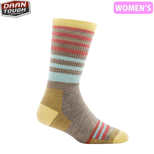 ダーンタフ DarnTough 靴下 レディース 1946 W's ゲットウッドブーツソック ミッドウェイトフルクッション オートミール 中厚 DAR19441946006