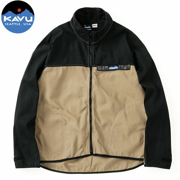 カブー KAVU メンズ フルジップスローシャツ ノースウエストアグリー アウトドア KAV19811304069