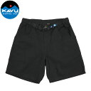 カブー KAVU メンズ チリワックショーツ ジェットブラック アウトドア タウンユース 国内正規品 KAV19811308101