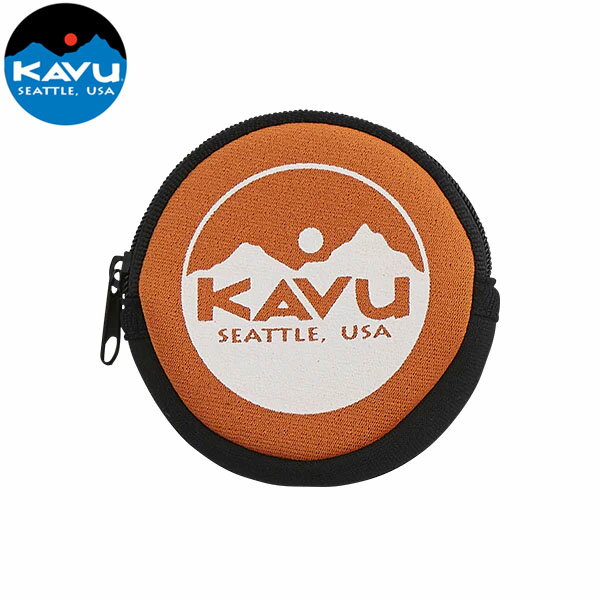 カブー KAVU サークルコインケース オレンジ 財布 小物入れ アウトドア 国内正規品 KAV19820447015000